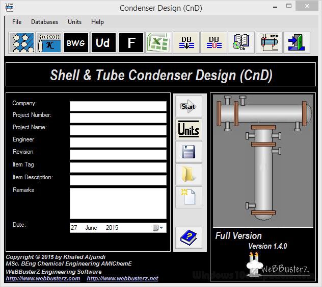condenser design calculation pdf download